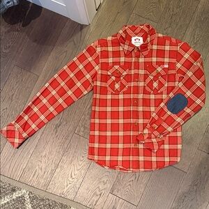 Appaman Red Plaid Kids Button Down Shirt